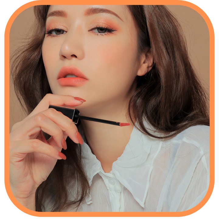 Son 3CE CLOUD LIP TINT ACTIVE LADY màu Hồng cam nude