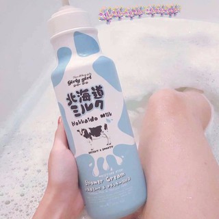 Sữa tắm Hokkaido Milk Whitening AHA Shower Cream