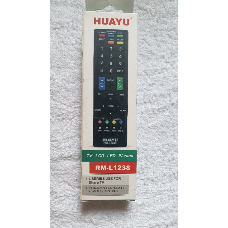 REMOTE ĐIỀU KHIỂN TIVI ĐA NĂNG SHARP L1238