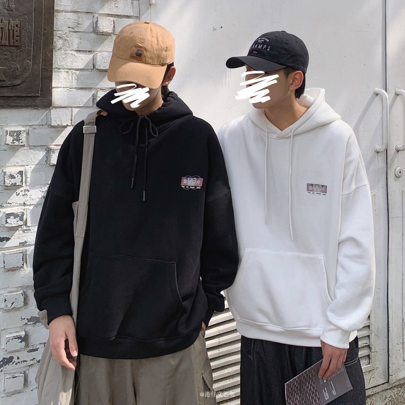 Áo Nỉ Nam Nữ Dài Tay Có Mũ Thời Trang Nhật | BigBuy360 - bigbuy360.vn