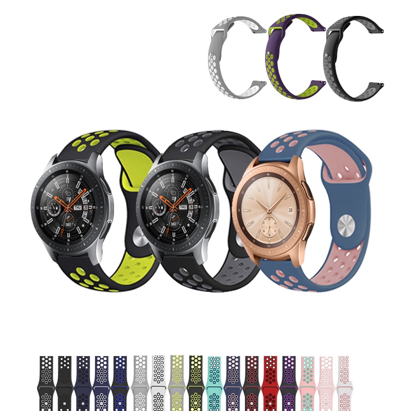 Dây Đeo Silicon Mềm Cho Đồng Hồ Thông Minh Samsung Galaxy Watch 46mm 42mm