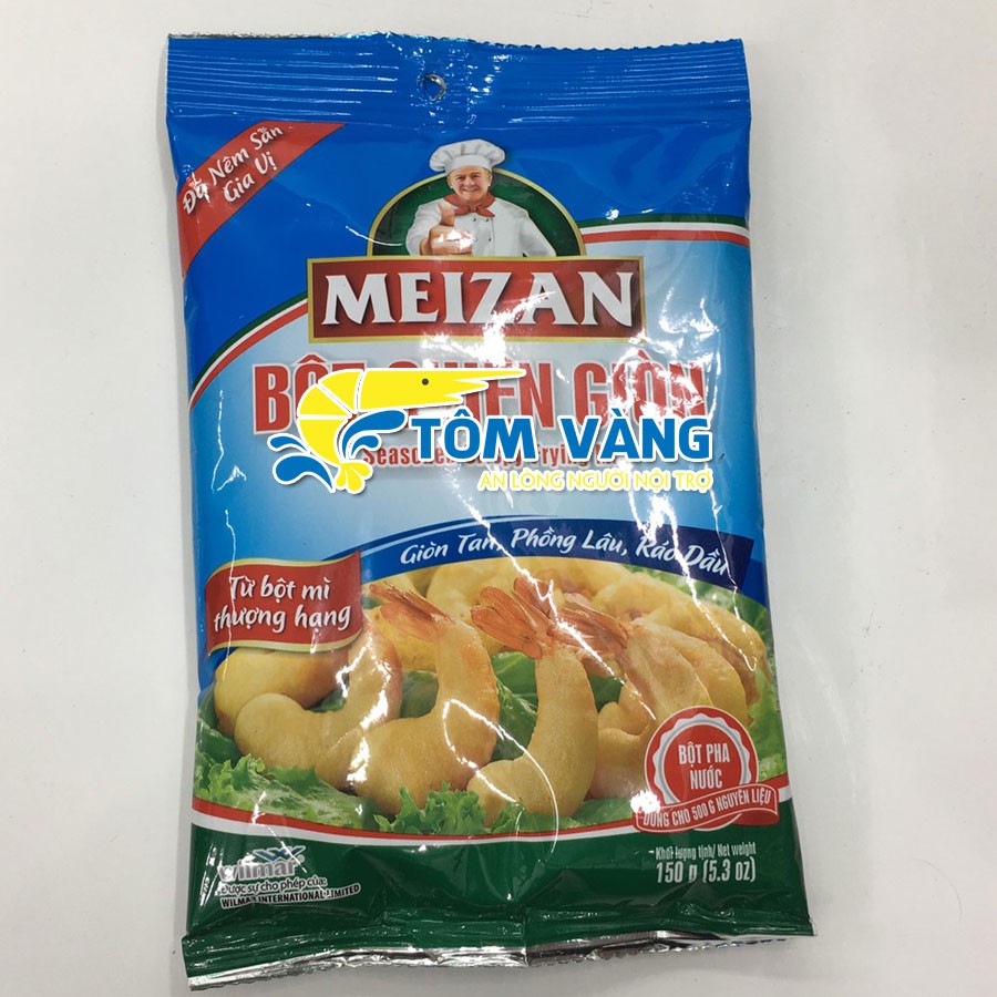 Bột Chiên Giòn (Gói 150g) - Tôm Vàng