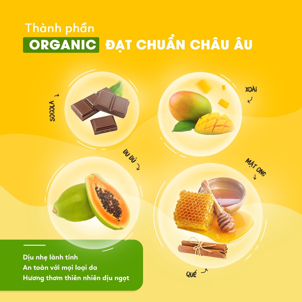 Organics Shop Tẩy da chết toàn thân Body Scrub 250ml