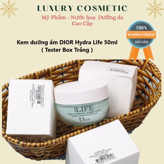 Kem Dưỡng Ẩm Dior Hydra Life 50Ml ( Tester Box Trắng )