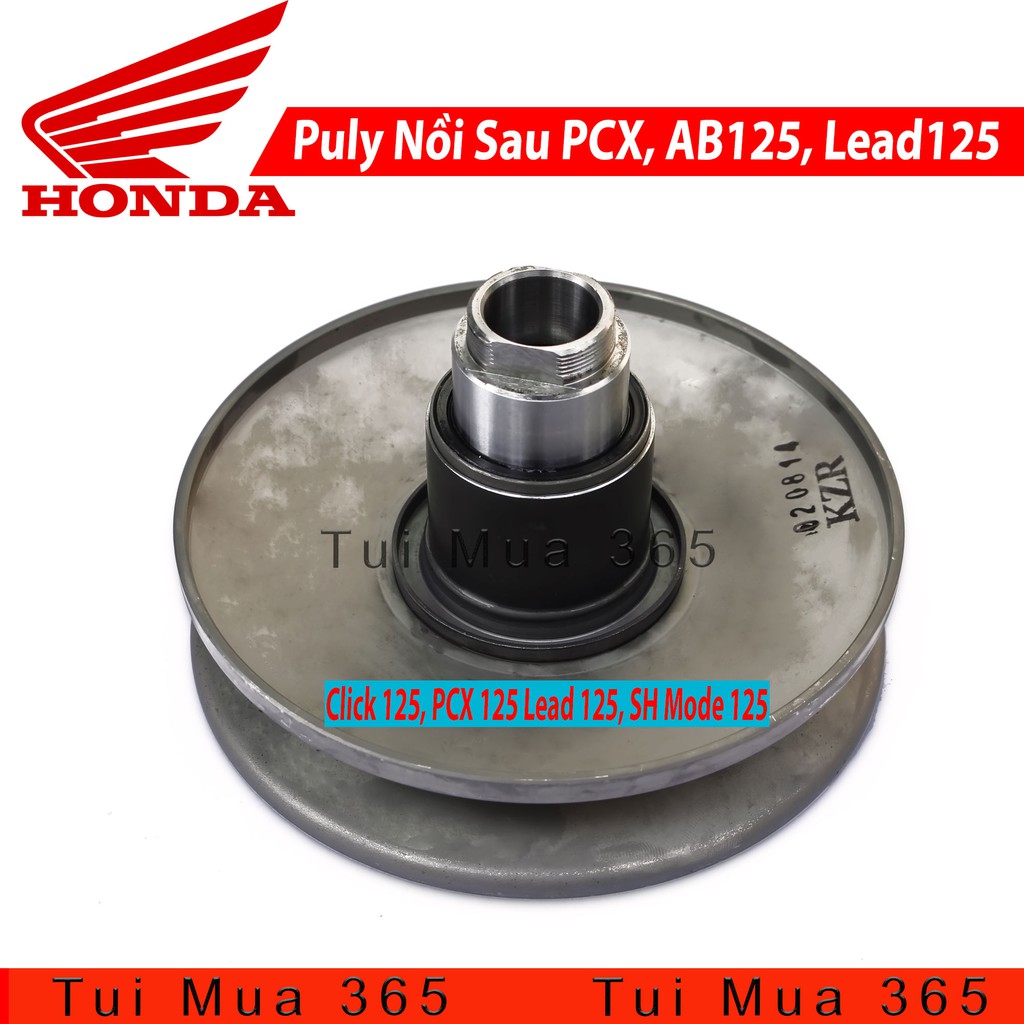 Cụm puly nồi sau Click 125, PCX 125 Lead 125, SH Mode 125 ( Honda Thái Lan )