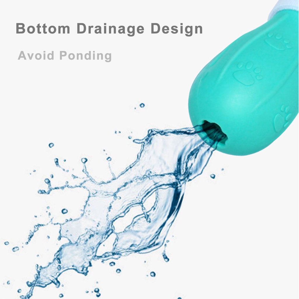 Vỏ Bọc Giày Đi Tắm/Gặt Móng Có Thể Điều Chỉnh Nhiều Màu Cho Thú Cưng