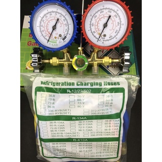 Bộ đồng hồ đo nạp gas đôi Thường