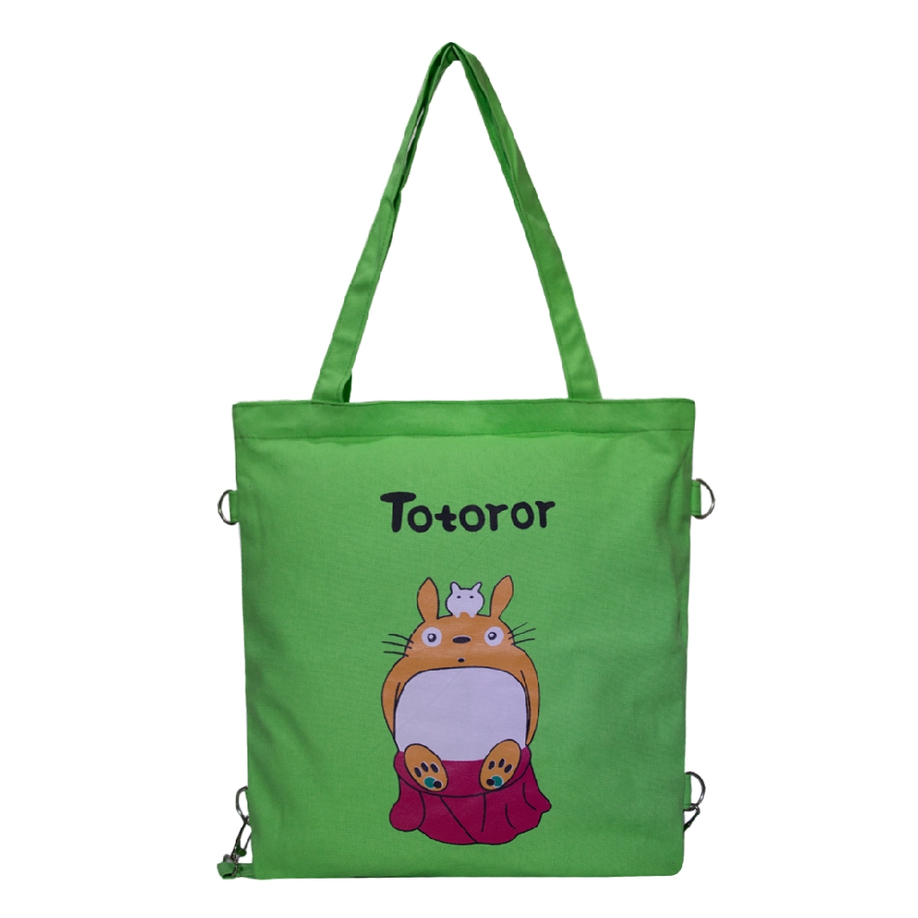 Túi Vải Đeo Chéo Tote Bag 3 Mèo Chồng XinhStore