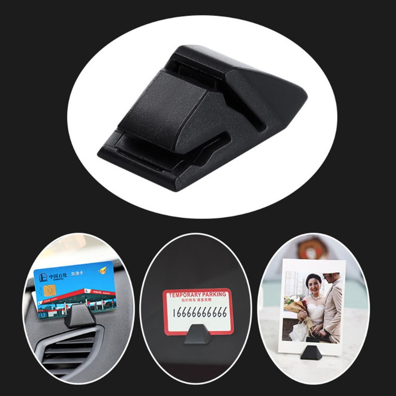 1 Bộ Kẹp Cố Định Thẻ Đỗ Xe Hơi / Văn Phòng Đa Năng Tiện Dụng