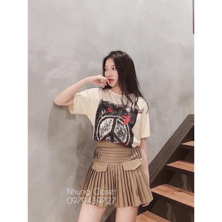 Chân váy xếp ly ngắn QC cực hot hit