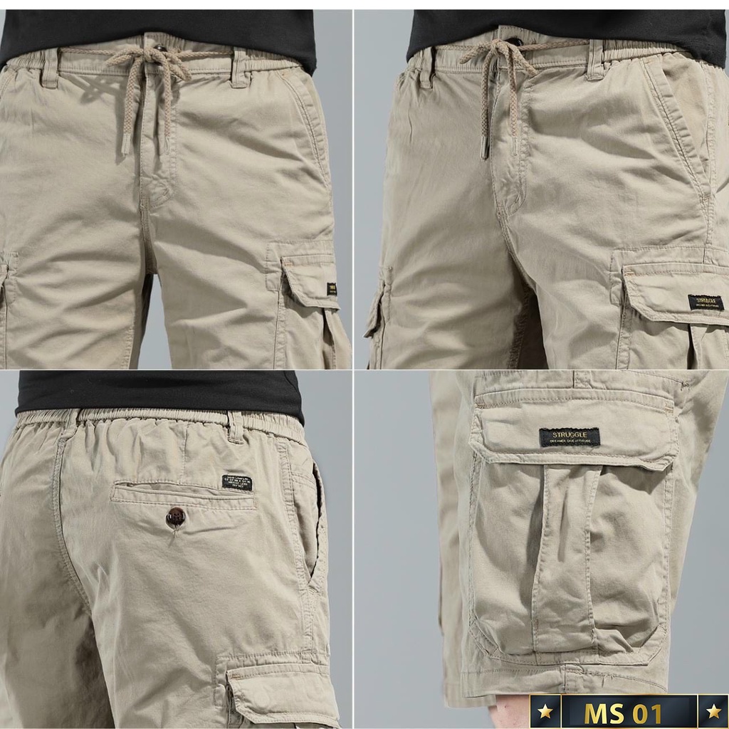 Quần short kaki nam túi hộp thời trang cao cấp Tô Tồ Shop, quần đùi nam chất kaki co giãn  mẫu mới - QKK04