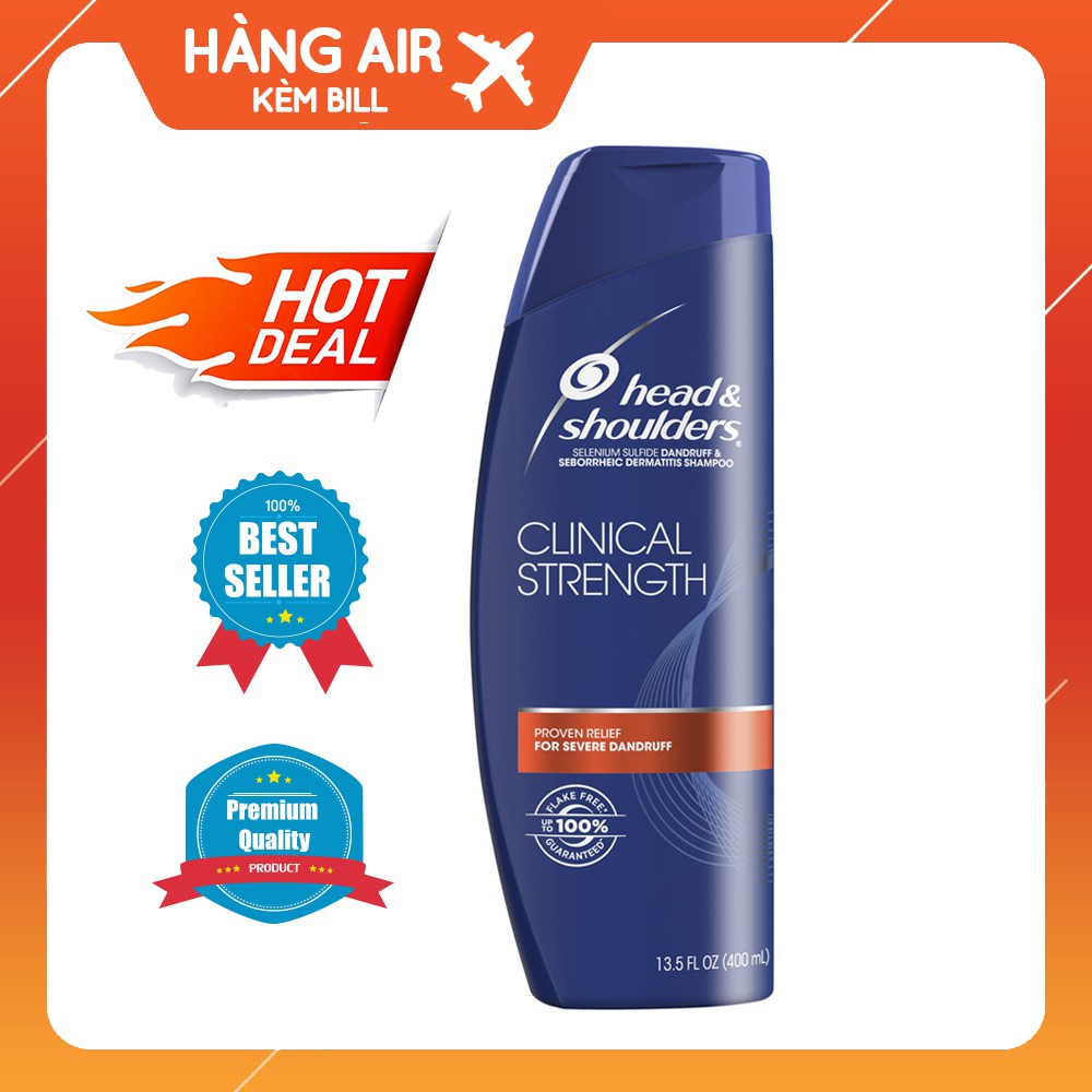 Dầu gội Head and Shoulder mỹ ⭐𝗴𝗶ả𝗺 𝗴𝗶á⭐ Clinical strength