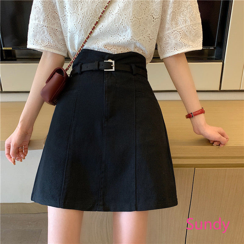 chân váy jean Dáng Chữ A Phong Cách Hàn Quốc Thời Trang Mùa Hè | BigBuy360 - bigbuy360.vn