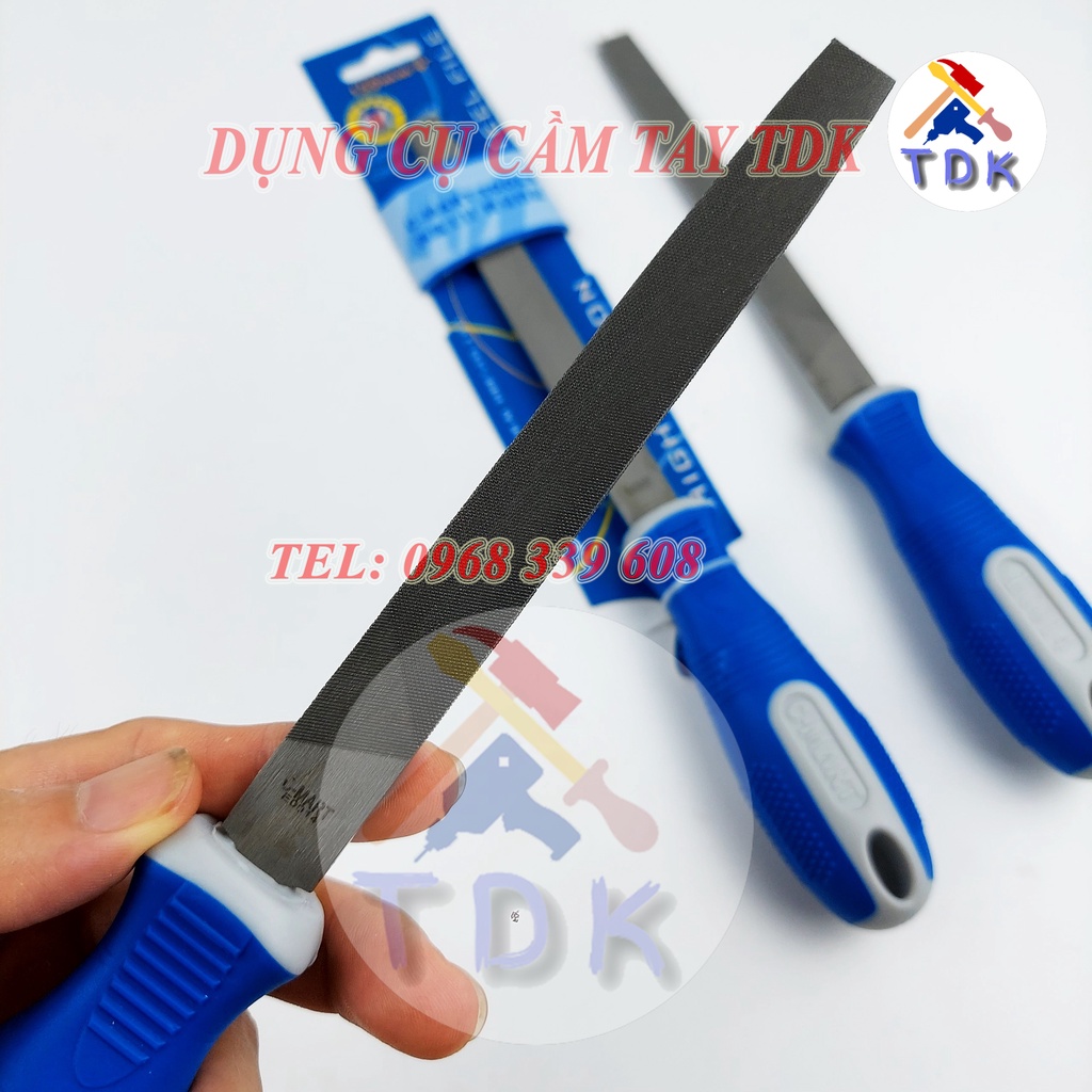 Dũa dẹt 6"/150mm C-Mart E0014-P-6, dũa mài sắt