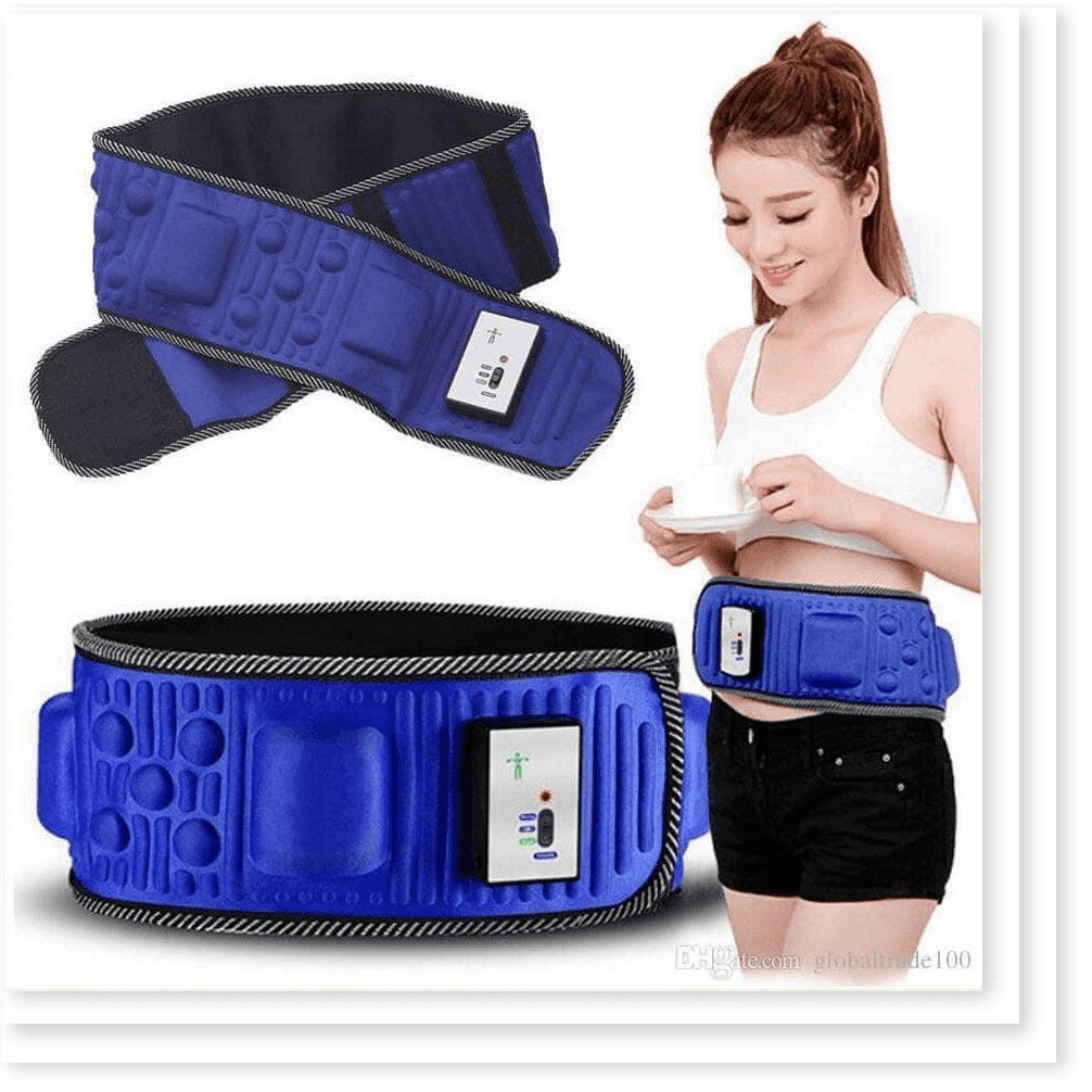 Đai Massage Bụng X5 - Máy Đánh Tan Mỡ Bụng Cao Cấp- Đai Massage Rung Giảm Mỡ Bụng - Hàng Chất Lượng