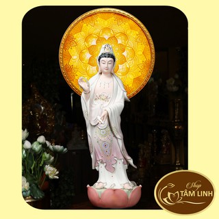 Đèn Thờ Hào Quang _ Mẫu Trúc Chỉ ( 22 cm - 25 cm - 30 cm)