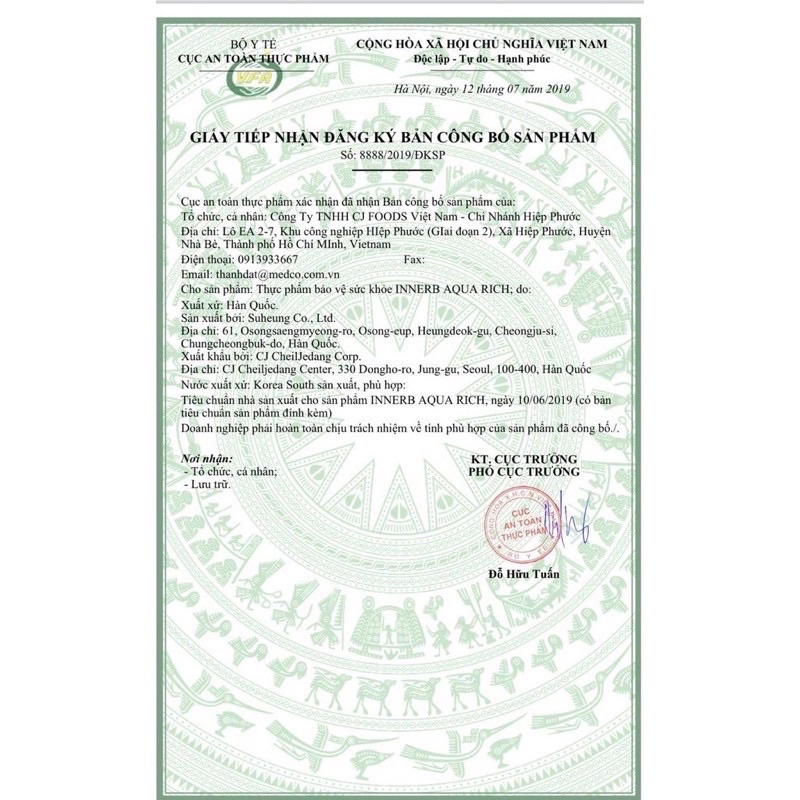 (Bản nâng cấp giữ ẩm da sáng mịn từ AxitHyaluronic) Viên uống cấp nước innerb aqua rich 70 viên+ tặng túi xinh | BigBuy360 - bigbuy360.vn