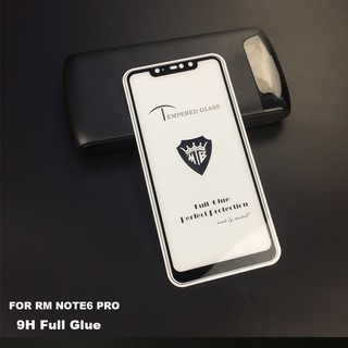 Xiaomi redmi note6 pro Kính cường lực 5D full màn (đen )