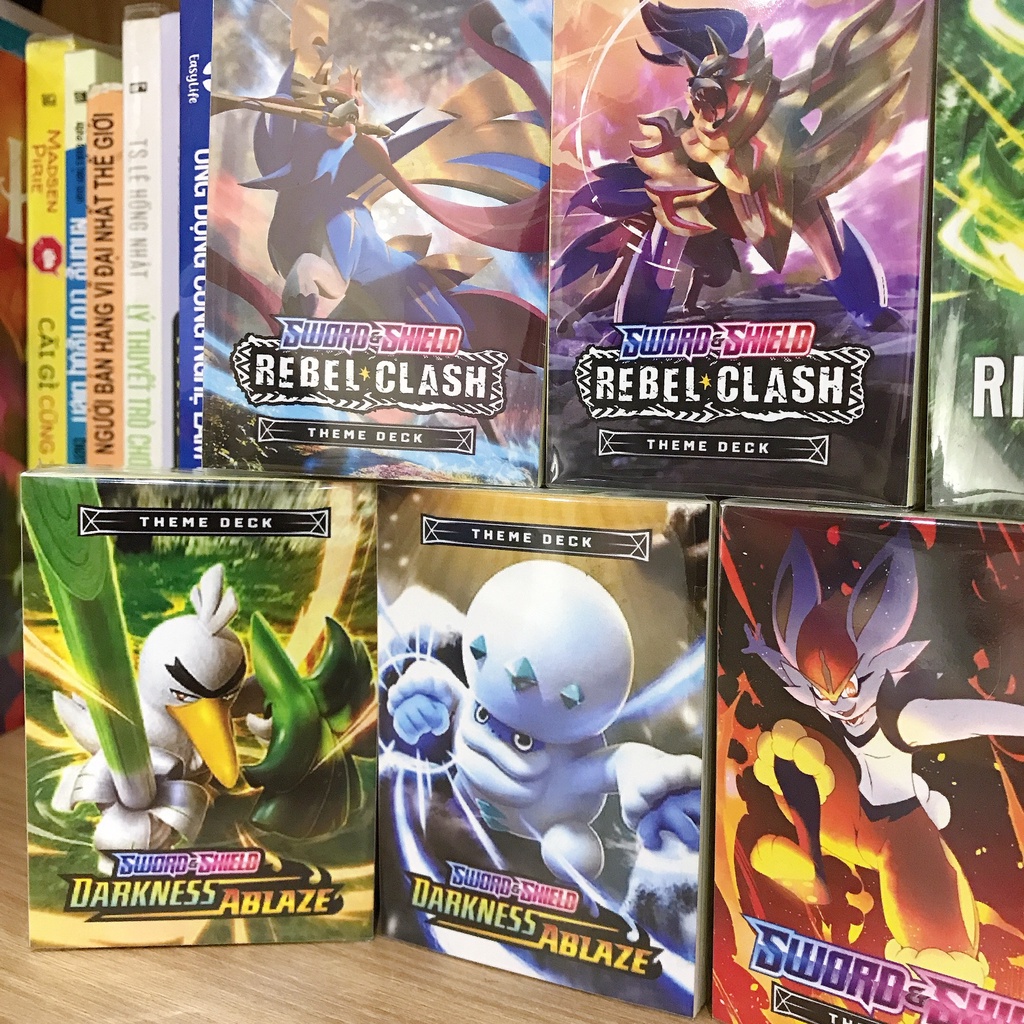 Tổng hợp các bộ Theme Deck 60 thẻ bài Pokemon  - Sword & Shield Series