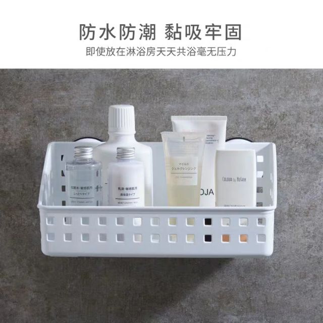 Kệ nhà tắm hút chân không, kệ nhà bếp dán tường siêu chắc, nhập khẩu cao cấp bền đẹp