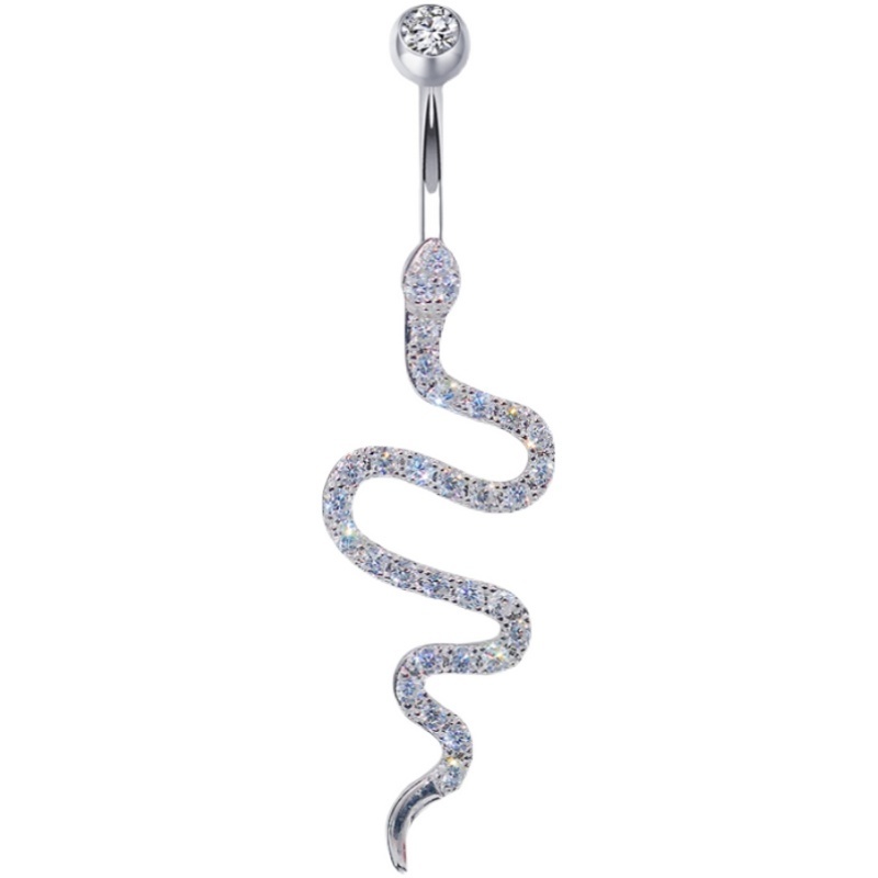 Khuyên Rốn Mạ Bạc 925 Chống Dị Ứng Thời Trang Cho Nữ