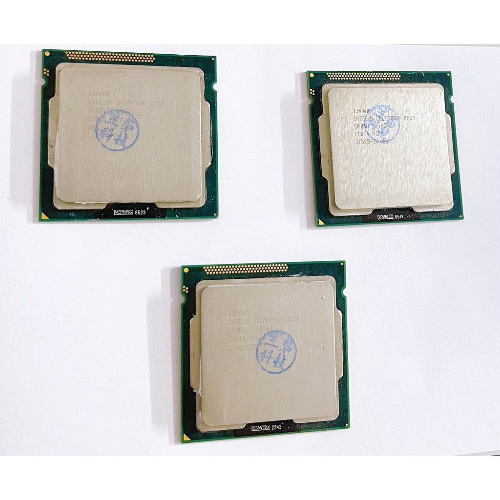 CPU socket 1155, G530, g540, g550, G630, g640, g650, G840, G850, g860, G1610, G1620, G1630, G2010, G2020, G2030, G2130
