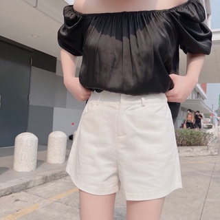 Áo Sơmi BabyDoll Thiết Kế - 2 Trong 1: Mặc BabyDoll & Trễ Vai