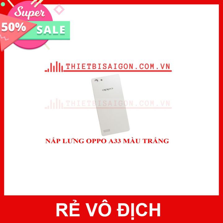 NẮP LƯNG OPPO A33 MÀU TRẮNG