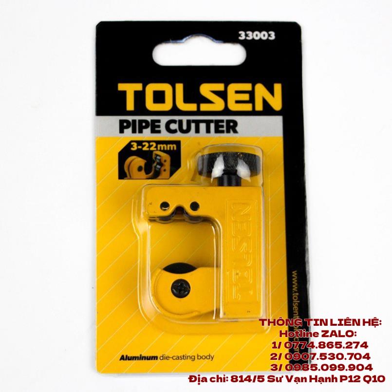 Dụng cụ dao cắt ống đồng mini phi 3 - 22mm TOLSEN 33003 - Chuyên vật tư điện lạnh loe ống đồng điều hoà