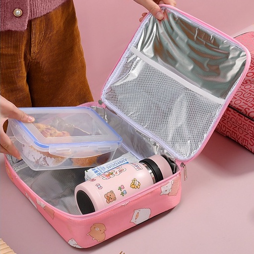 Túi Đựng Hộp Cơm Trưa Cách Nhiệt Cho Dân Văn Phòng Cao Cấp