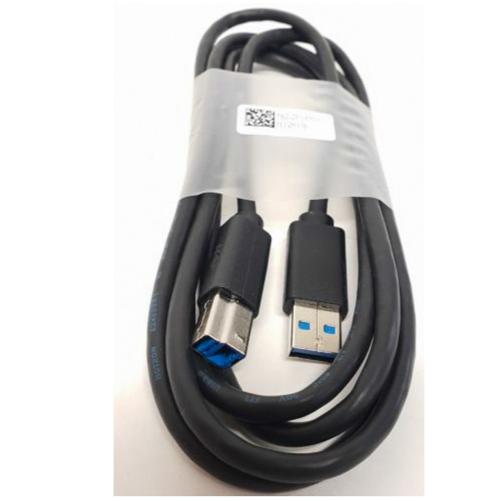 Cáp máy tính đồng bộGenuine 5x Del - Cáp USB 3.0 Genuine 5x Dell 1.8m  Type A to B Cable Black for Monitor PN81N | BigBuy360 - bigbuy360.vn