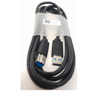 Cáp máy tính đồng bộGenuine 5x Del - Cáp USB 3.0 Genuine 5x Dell 1.8m  Type A to B Cable Black for Monitor PN81N