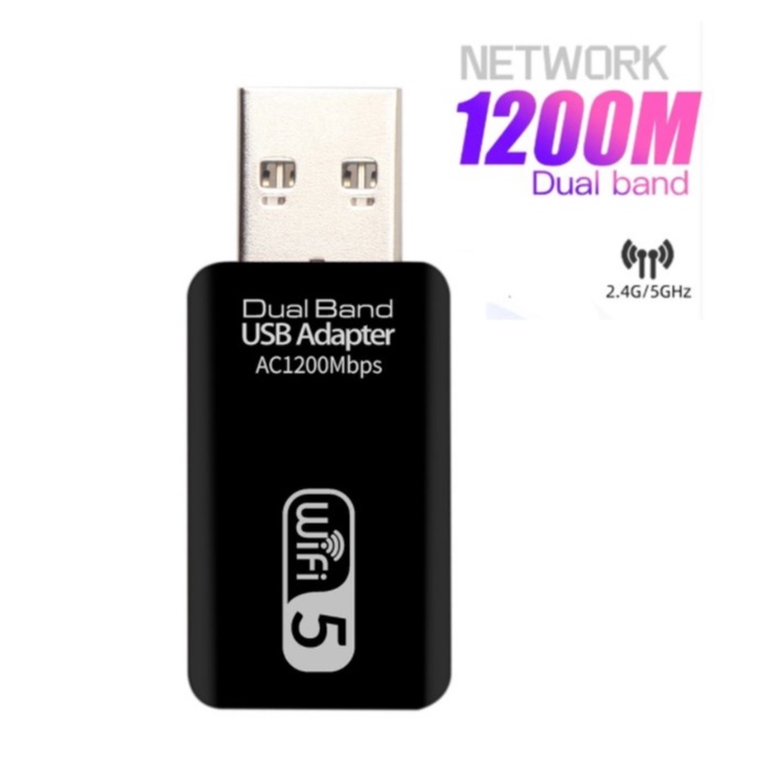 [Hỏa Tốc - BH 6 TH] Nâng cấp WiFi 5G dễ dàng với USB WIFI 600Mbps cho máy bàn PC và laptop card mạng usb hai băng tầng