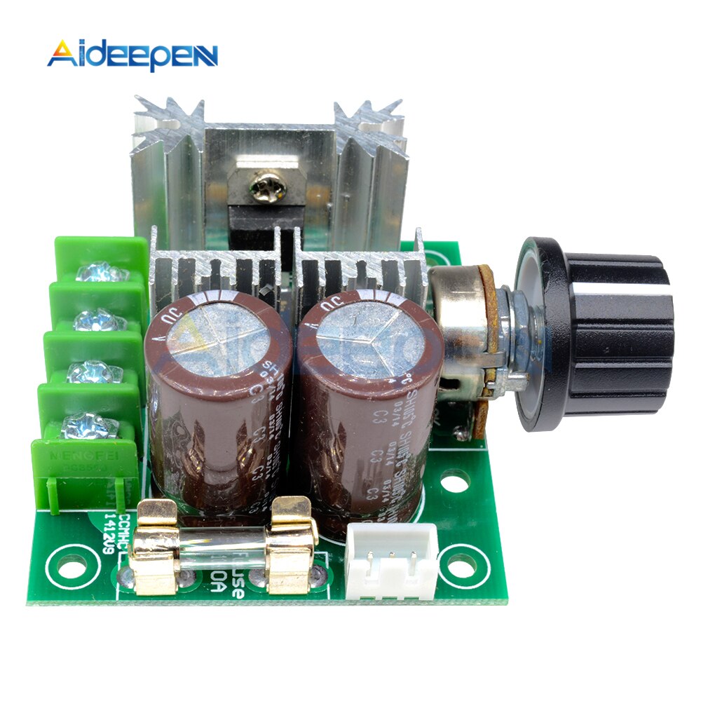 Mô đun động cơ điều chỉnh tốc độ DC 12v 24v 30v 40v 13khz Pwm Dc 10a 50v 1000uf | BigBuy360 - bigbuy360.vn