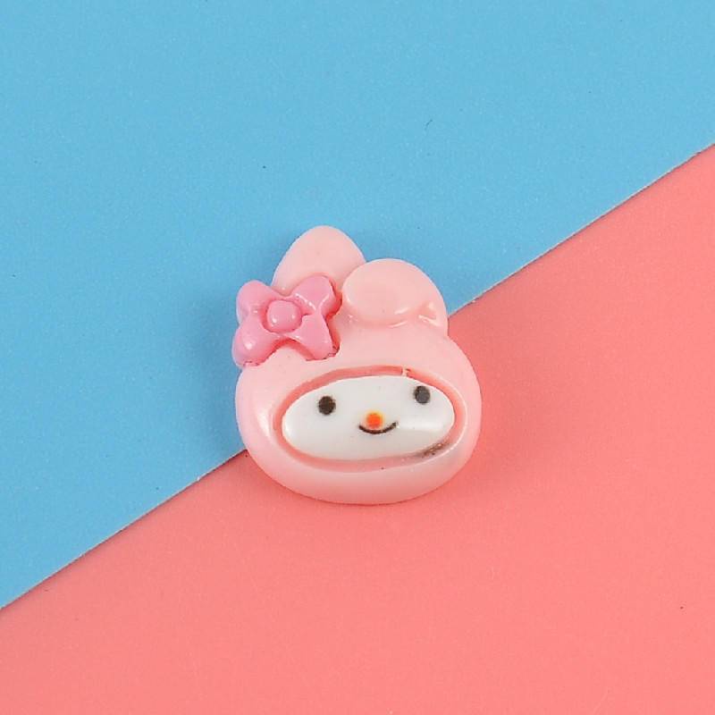 Phụ Kiện Mặt Charm Hình Cinnamoroll Hoạt Hình Dùng Trang Trí Giày/Giày DIY