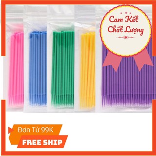 TĂM NHỰA THOA TÊ 100 CÂY - Dụng Cụ Phun Xăm