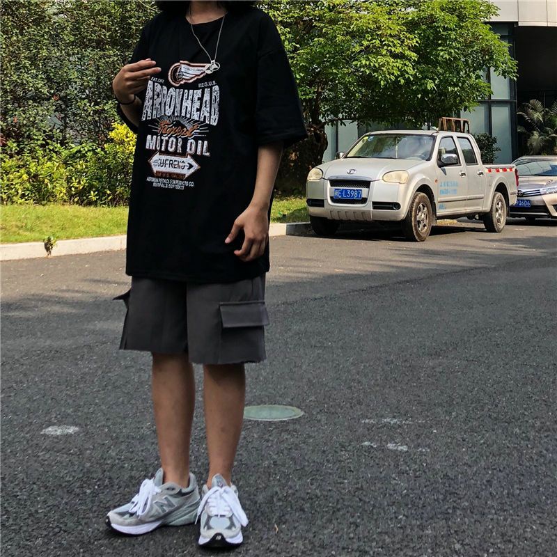 Áo Thun Tay Lỡ 100% Cotton Form Rộng Unisex Ulzzang Cực Chất