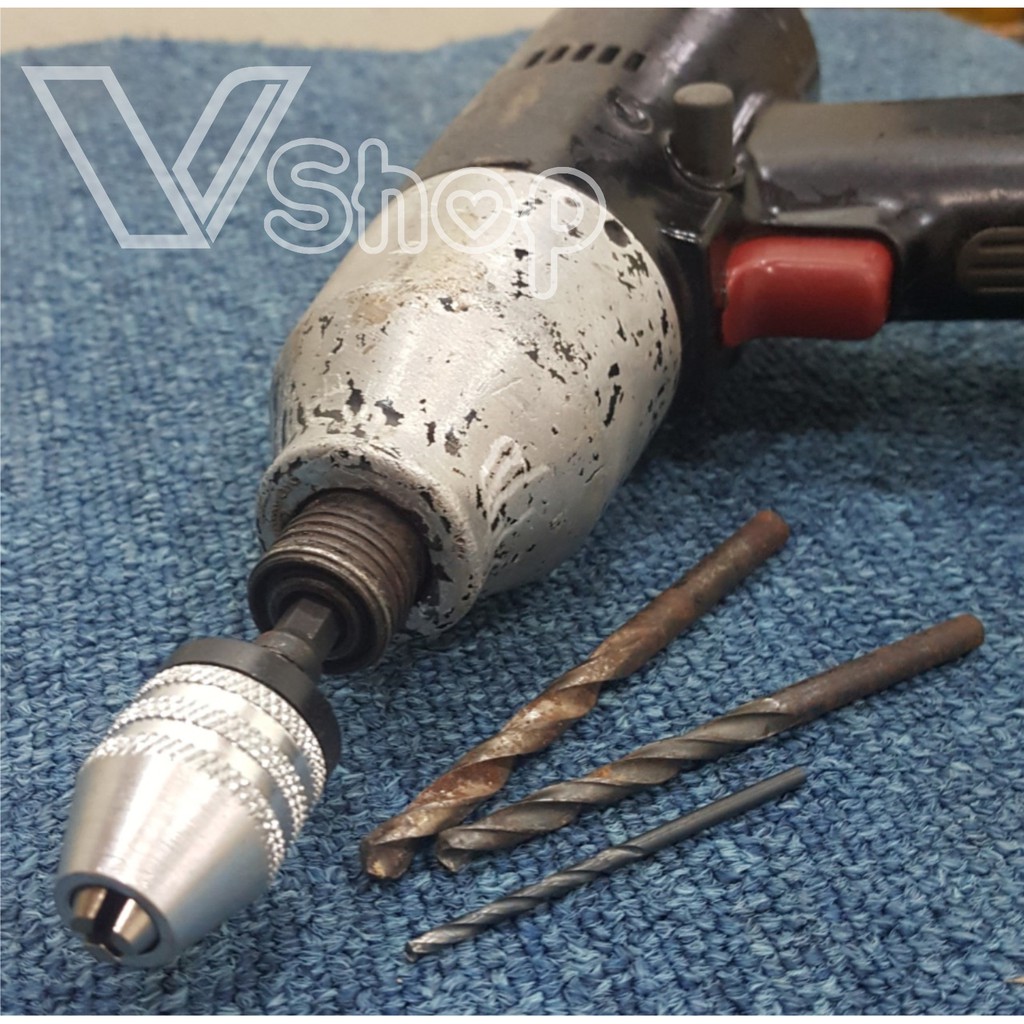 Đầu kẹp mũi khoan, dùng cho máy bắn vít