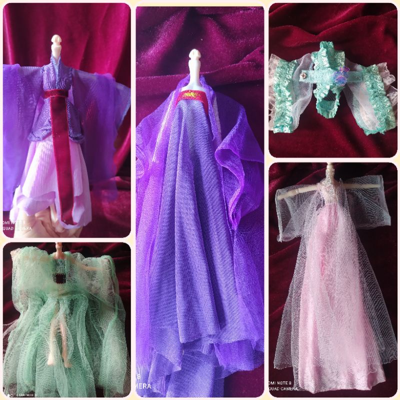 Quần áo búp bê monster