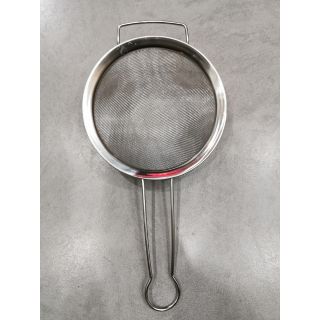 Rây inox lọc thức ăn lọc trà lưới 2 lớp mịn khít