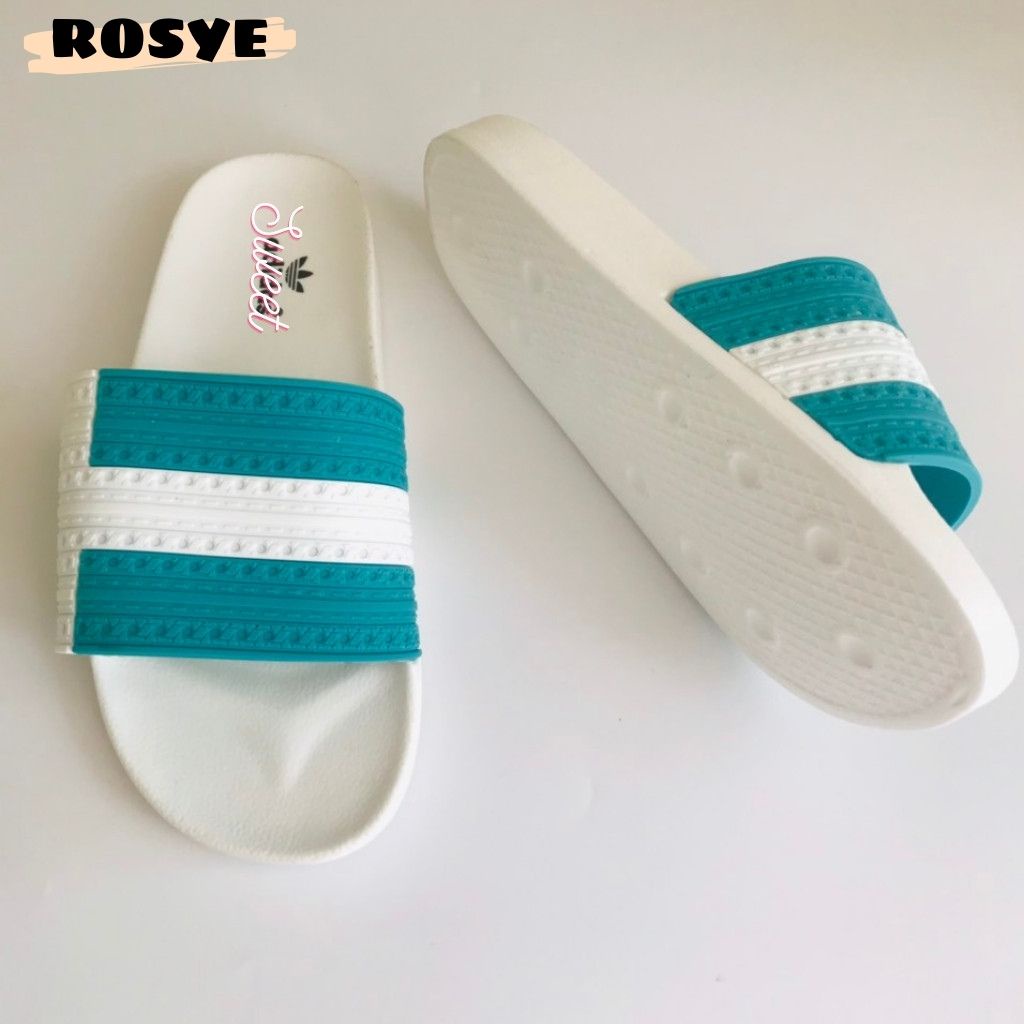 Dép Quai Ngang  Nam Nữ Cao Câp Chông Nước Đế Cao Su Đúc Rosye Hàng Loại 1