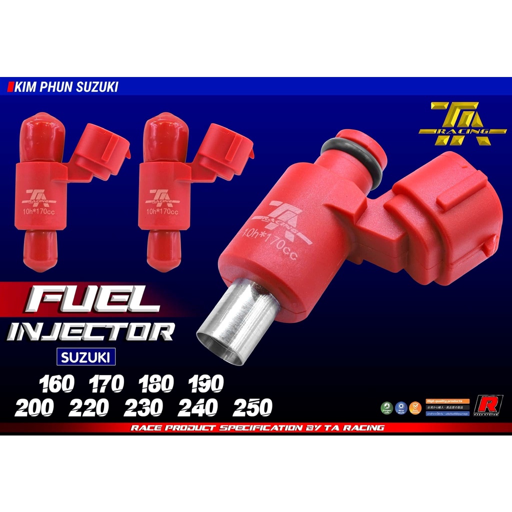 Kim phun xăng Raider Fi-Satria150-TA racing hàng chính hãng