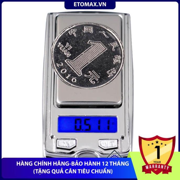 [Hàng cao cấp-Bảo hành 12 tháng] Cân tiểu ly siêu nhỏ kiểu dáng khóa ô tô 100G/0.01G,chính xác tơi 1%gram