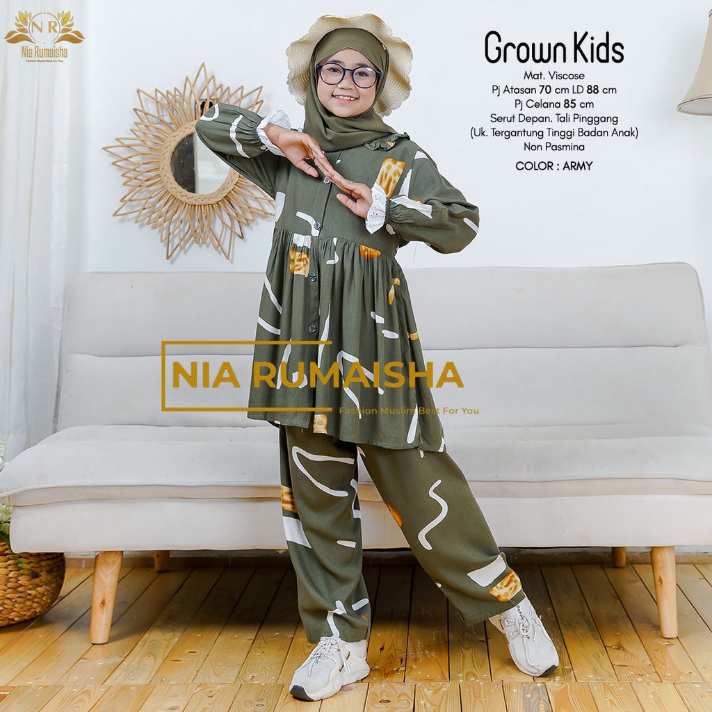 Bộ quần áo màu xám thời trang cho bé gái 8-12 tuổi