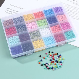 2 / 3 / 4mm Thủy Tinh Pha Lê Séc Hạt Rời Miếng Đệm Handmade DIY Hạt Trang Sức Làm