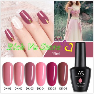 Sơn Gel as mã DK | chai đen