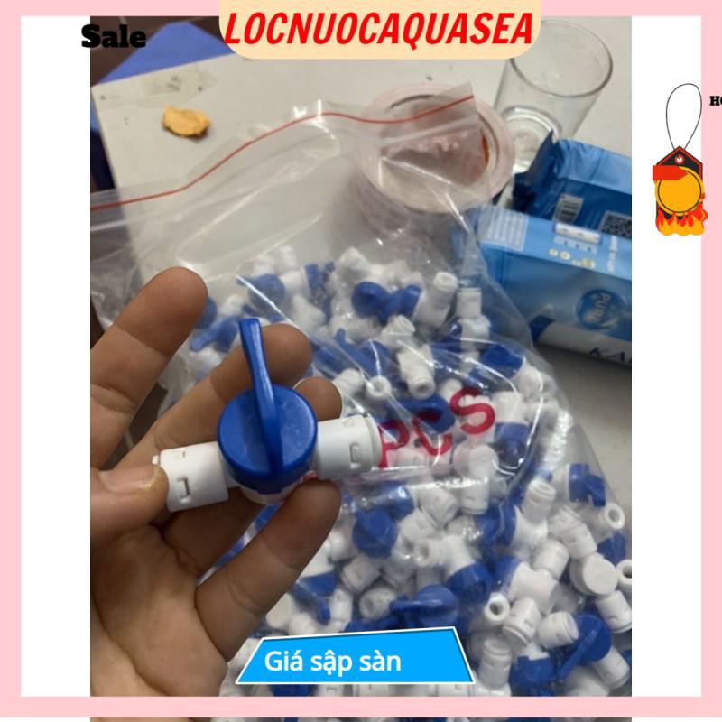 Van Xả Tay  Nối Nhanh Phi 6, Dây 6  ☑️ Van Xả Ngang ☑️ Van Khóa Nước/ van  chia nước bể cá cảnh