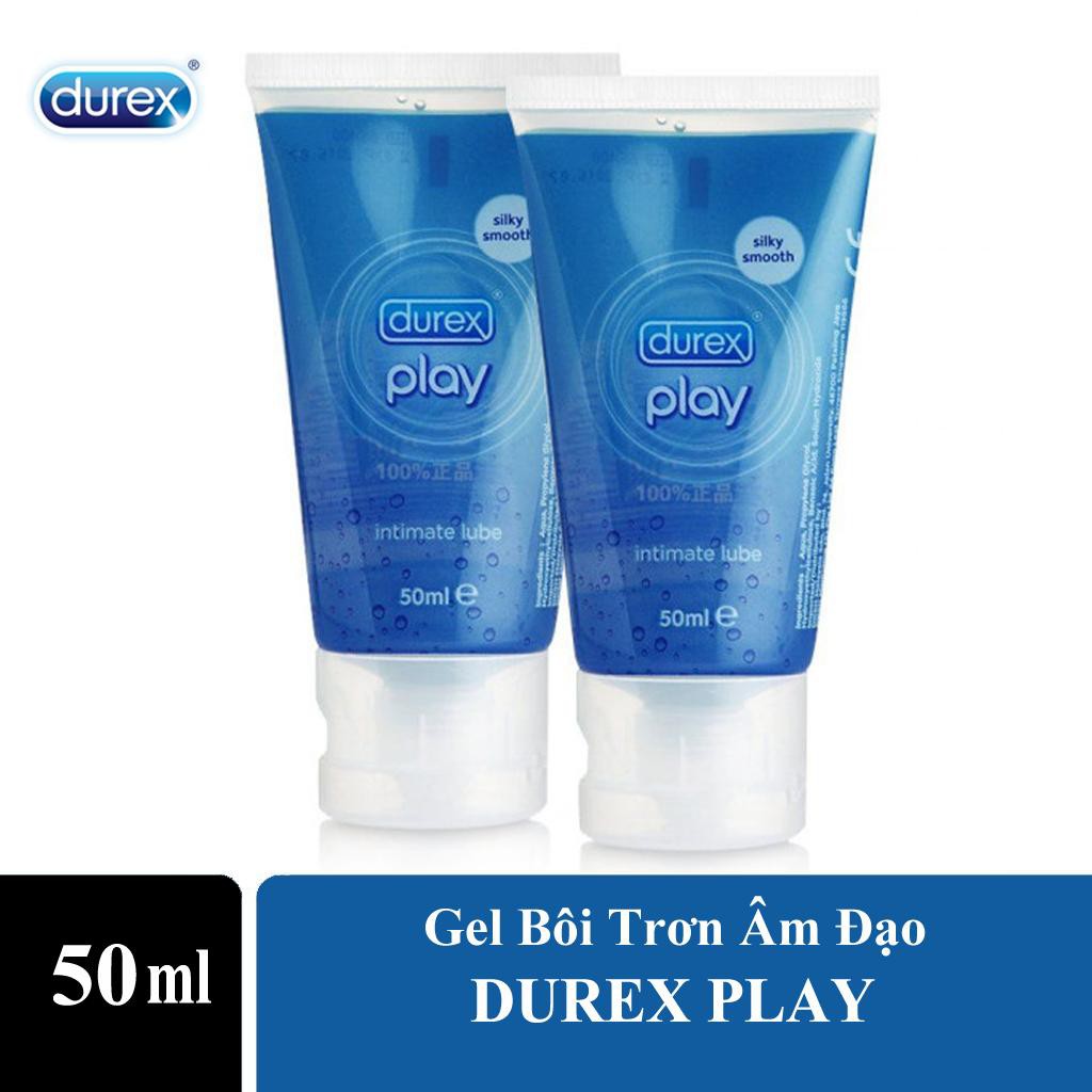 Combo 2 Gel Bôi Trơn Âm Đạo Durex Play 50ml, Chiết Xuất 100% Từ Lô Hội Giúp Tăng Độ Ẩm Tự Nhiên, Khoái Cảm Dâng Trào