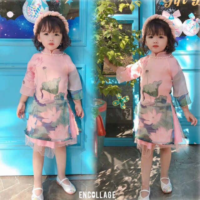 Thanh lý áo dài cách tân cho bé