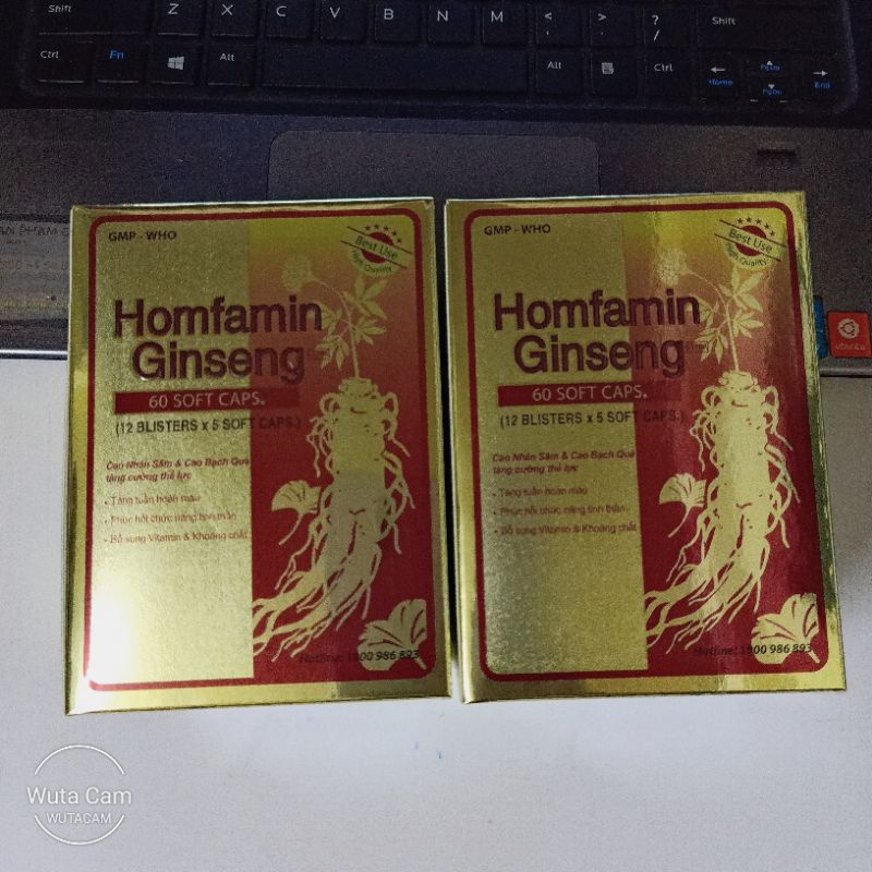 Bổ Vitamin homtamin Gingsen 60 viên